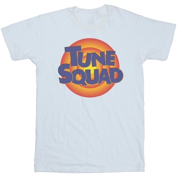 Vêtements Fille T-shirts manches longues Space Jam: A New Legacy Tune Squad Logo Blanc