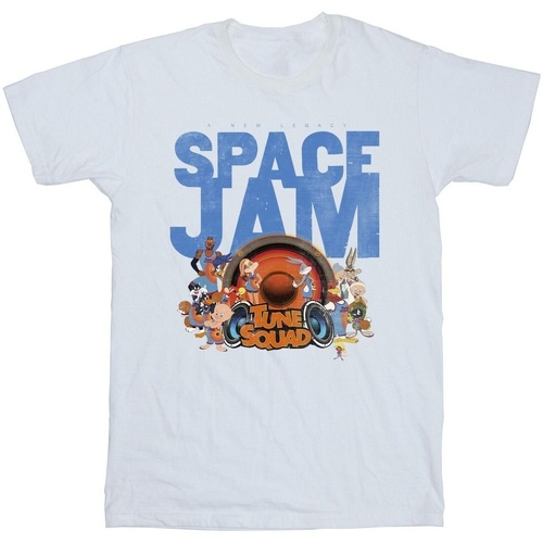 Vêtements Fille T-shirts manches longues Space Jam: A New Legacy Tune Squad Blanc