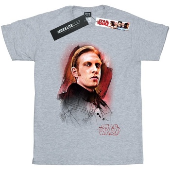Vêtements Garçon T-shirts manches courtes Disney The Last Jedi General Hux Brushed Gris