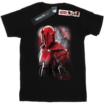 Vêtements Garçon T-shirts manches courtes Disney The Last Jedi Praetorian Guard Brushed Noir
