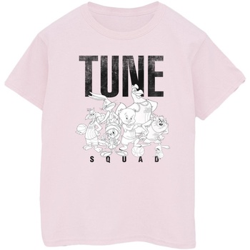 Vêtements Femme T-shirts manches longues Space Jam: A New Legacy Tune Squad Group Rouge