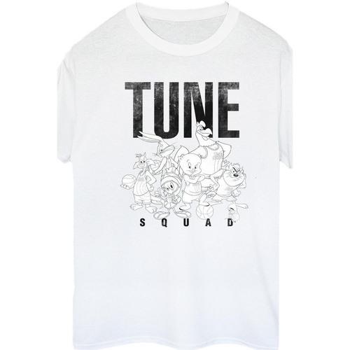 Vêtements Femme T-shirts manches longues Space Jam: A New Legacy Tune Squad Group Blanc