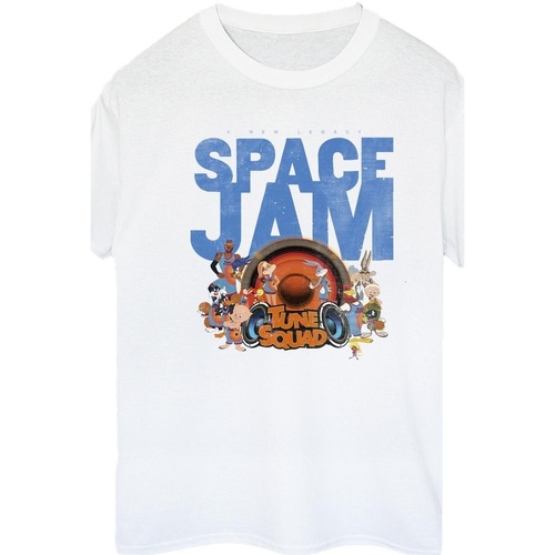Vêtements Femme T-shirts manches longues Space Jam: A New Legacy Tune Squad Blanc