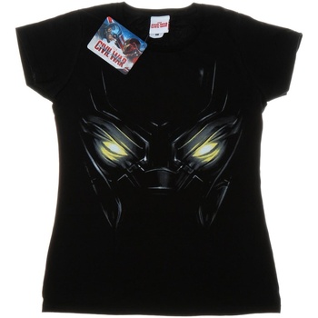 Vêtements Femme T-shirts manches longues Marvel Black Panther Eyes Noir