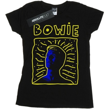 Vêtements Femme T-shirts manches longues David Bowie 90s Frame Noir