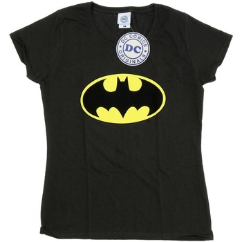 Vêtements Femme T-shirts manches longues Dc Comics Batman Logo Multicolore