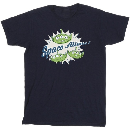 Vêtements Garçon T-shirts manches courtes Disney Toy Story Aliens Bleu