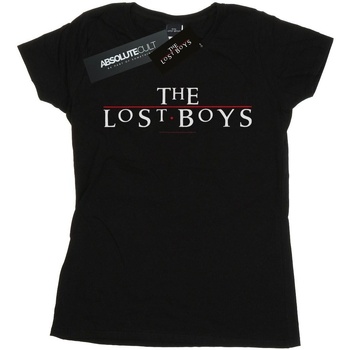 Vêtements Femme T-shirts manches longues The Lost Boys Text Logo Noir