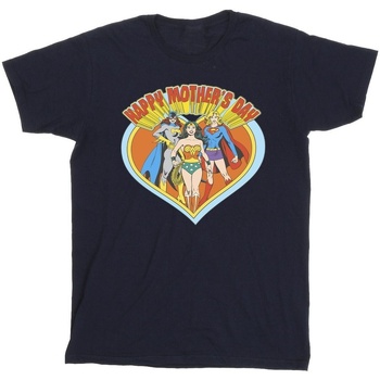 Vêtements Garçon T-shirts manches courtes Dc Comics Wonder Woman Mother's Day Bleu