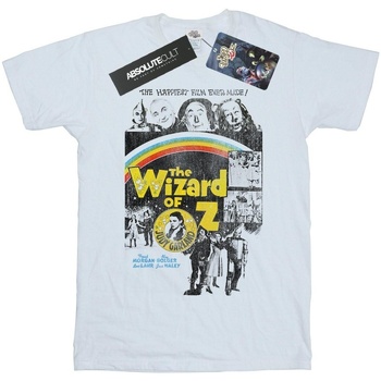 Vêtements Garçon T-shirts & Polos The Wizard Of Oz Distressed Movie Poster Blanc