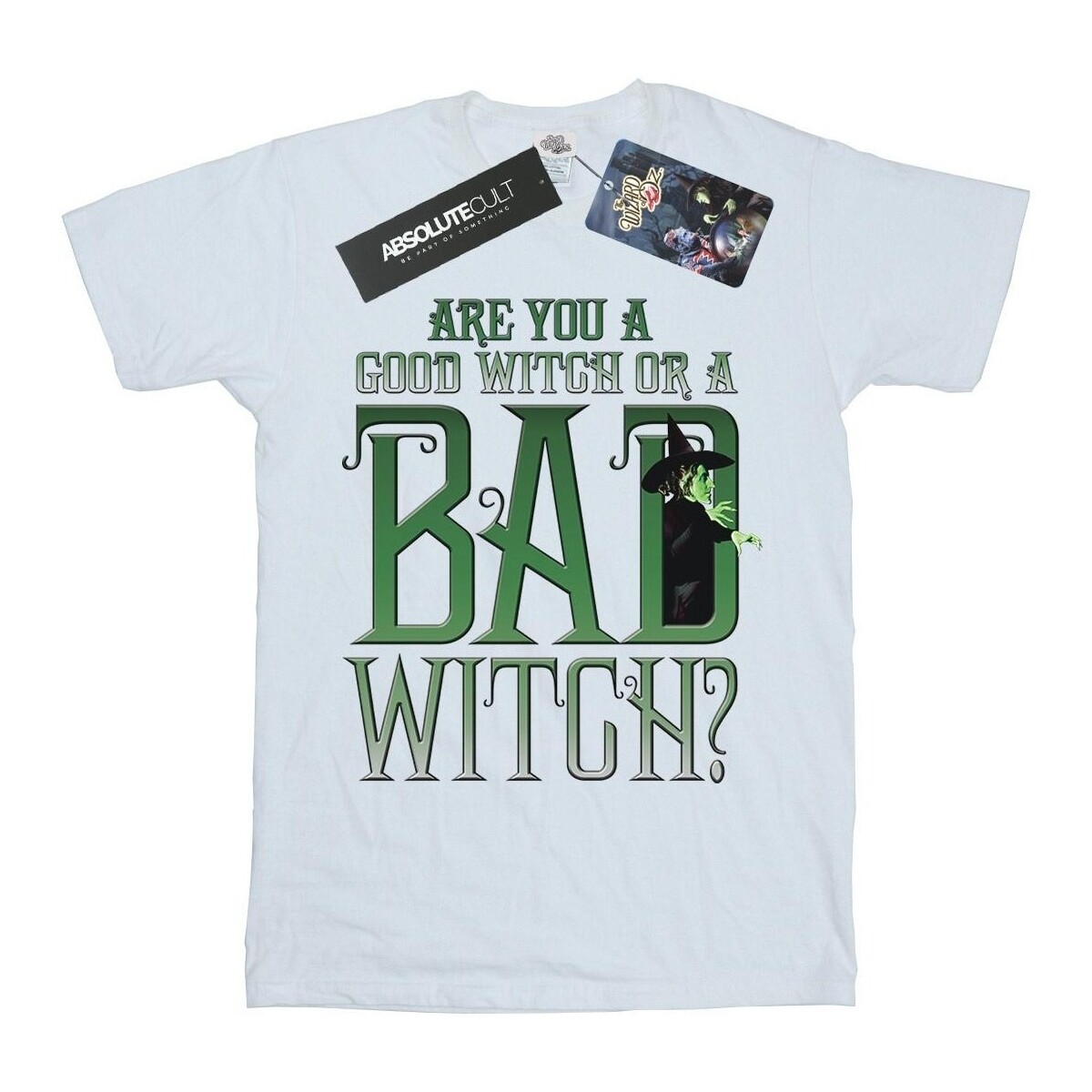 Vêtements Garçon T-shirts manches courtes The Wizard Of Oz Good Witch Bad Witch Blanc