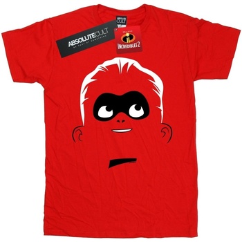 Vêtements Homme T-shirts manches longues Disney Incredibles 2 Dash Face Rouge