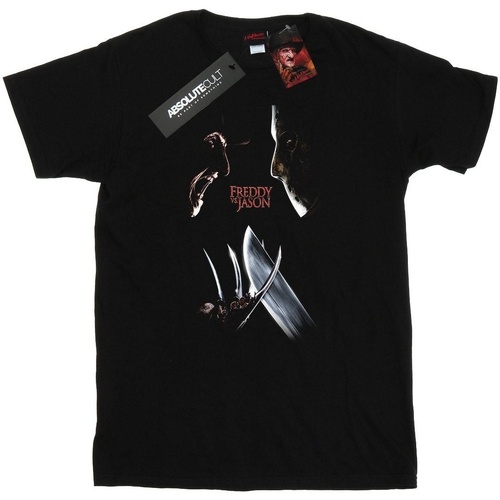 Vêtements Homme T-shirts manches longues A Nightmare On Elm Street Freddy Vs Jason Noir