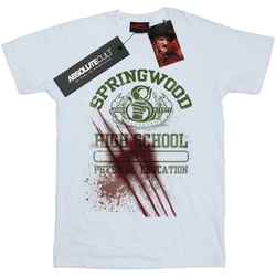 Vêtements Homme T-shirts manches longues A Nightmare On Elm Street Springwood Slasher Blanc