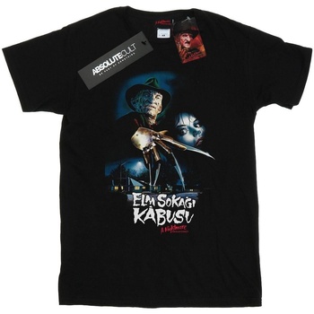 Vêtements Homme T-shirts manches longues A Nightmare On Elm Street Turkish Movie Poster Noir