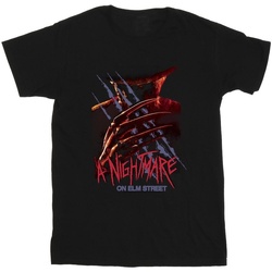 Vêtements Homme T-shirts manches longues A Nightmare On Elm Street Freddy Claw Noir