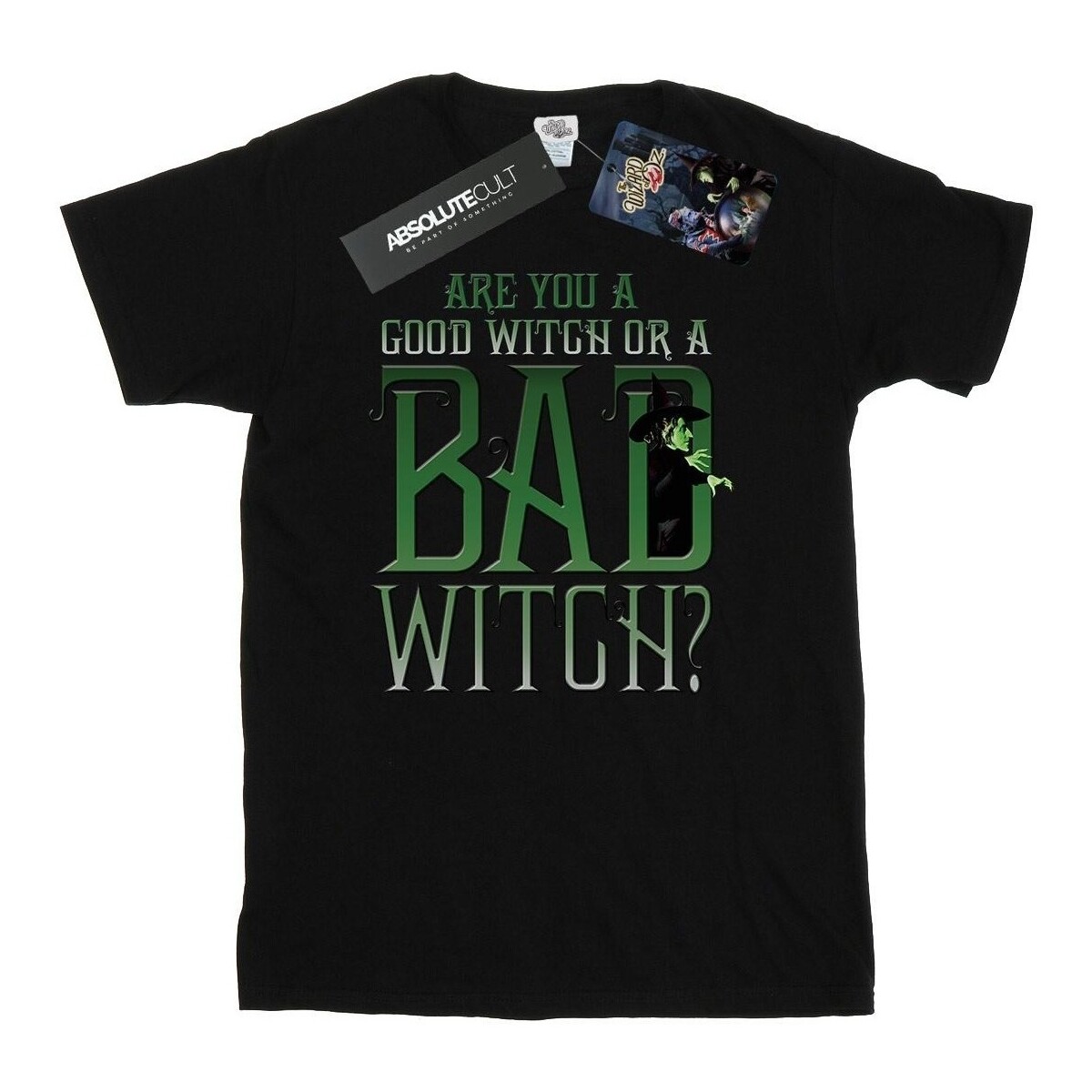 Vêtements Femme T-shirts manches longues The Wizard Of Oz Good Witch Bad Witch Noir