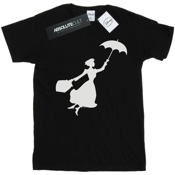 Vêtements Garçon T-shirts & Polos Disney Mary Poppins Flying Silhouette Noir