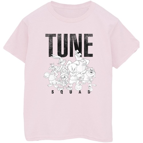 Vêtements Homme T-shirts manches longues Space Jam: A New Legacy Tune Squad Group Rouge