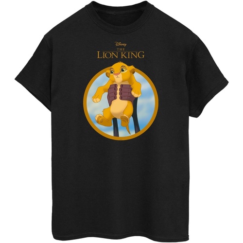 Vêtements Femme T-shirts manches longues Disney The Lion King Show Simba Noir