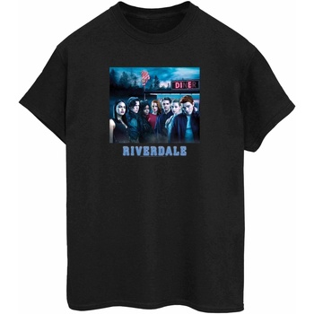 Vêtements Femme T-shirts manches longues Riverdale Diner Poster Noir