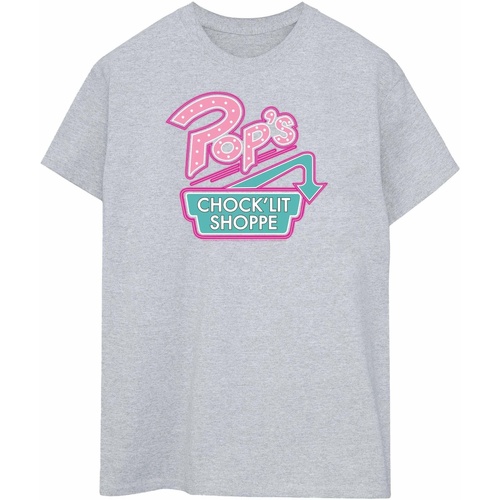 Vêtements Femme T-shirts manches longues Riverdale Pop's Chock'lit Shoppe Gris
