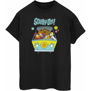 Vêtements Femme T-shirts manches longues Scooby Doo Mystery Machine Group Noir