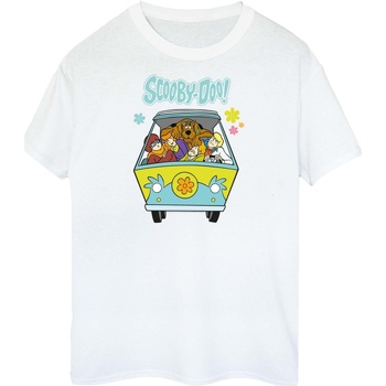Vêtements Femme T-shirts manches longues Scooby Doo Mystery Machine Group Blanc