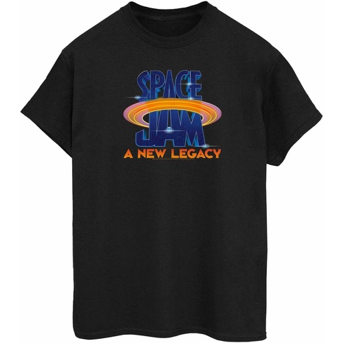 Vêtements Femme T-shirts manches longues Space Jam: A New Legacy Movie Logo Noir