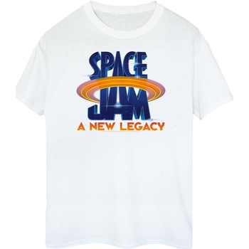 Vêtements Femme T-shirts manches longues Space Jam: A New Legacy Movie Logo Blanc