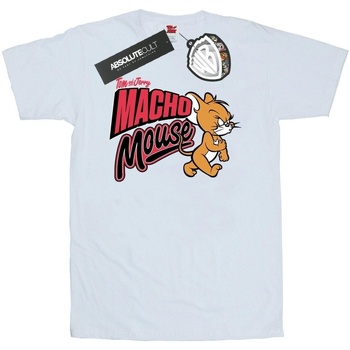 Vêtements Homme T-shirts manches longues Dessins Animés Macho Mouse Blanc