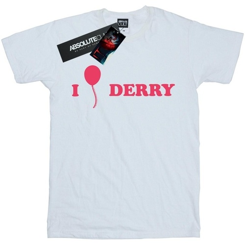 Vêtements Homme T-shirts manches longues It Chapter 2 Derry Balloon Blanc