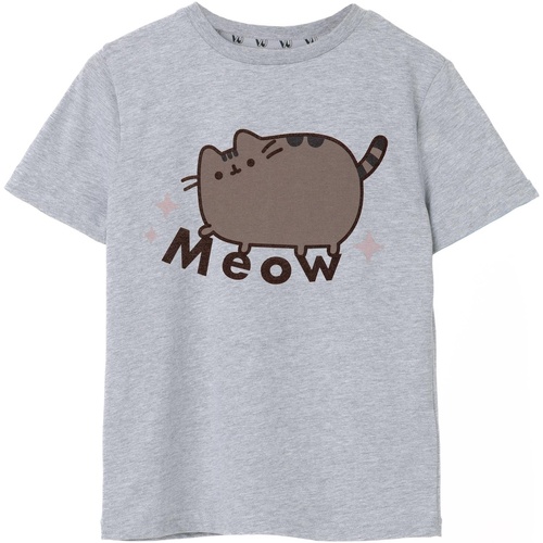 Vêtements Fille T-shirts manches longues Pusheen Meow Gris