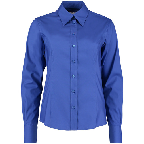 Vêtements Femme Chemises / Chemisiers Kustom Kit Premium Bleu