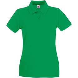 Vêtements Femme T-shirts & Polos Fruit Of The Loom Premium Vert