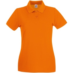 Vêtements Femme T-shirts & Polos Fruit Of The Loom Premium Orange
