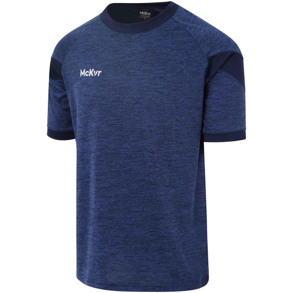 Vêtements Homme T-shirts manches longues Mckeever Core 22 Bleu
