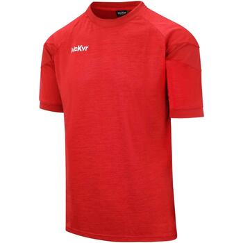 Vêtements Homme T-shirts manches longues Mckeever Core 22 Rouge