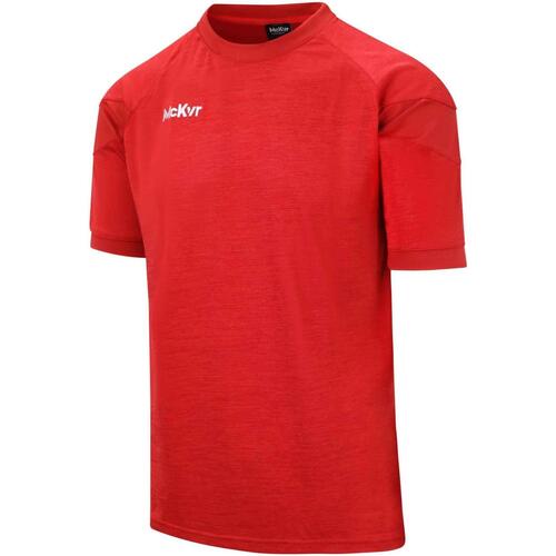 Vêtements Garçon T-shirts manches longues Mckeever Core 22 Rouge