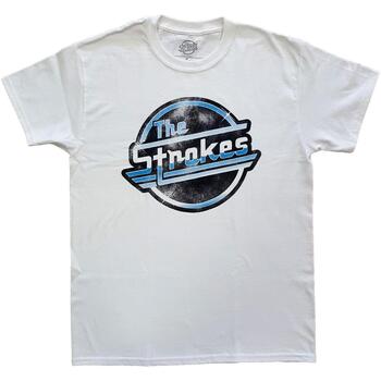 Vêtements T-shirts manches longues The Strokes OG Magna Blanc