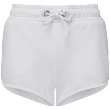 Vêtements Femme Shorts / Bermudas Tridri RW9213 Blanc