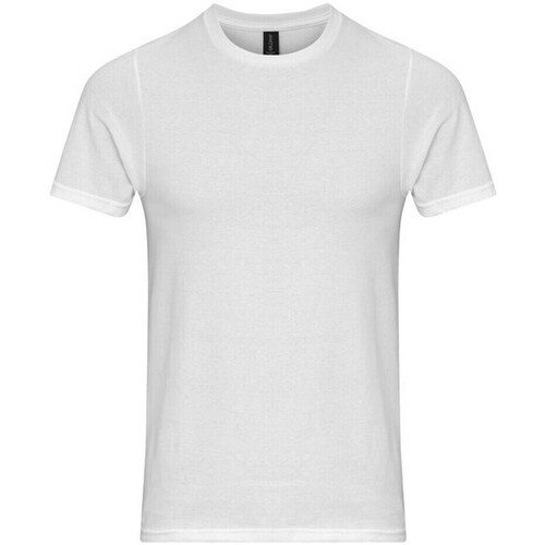 Vêtements Homme T-shirts manches longues Gildan Softstyle Blanc