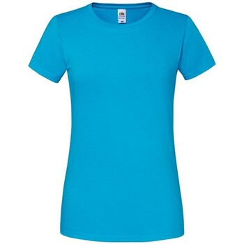 Vêtements Femme T-shirts manches longues Fruit Of The Loom Iconic 195 Premium Multicolore