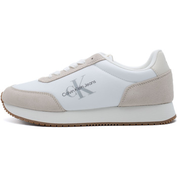 Ck Jeans Retro Runner Low Lac Blanc