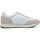 Chaussures Femme Baskets mode Ck Jeans Retro Runner Low Lac Blanc
