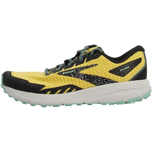 Chaussures Tumble Another look at the Brooks Launch 5 Shamrock Brooks Divide Jaune