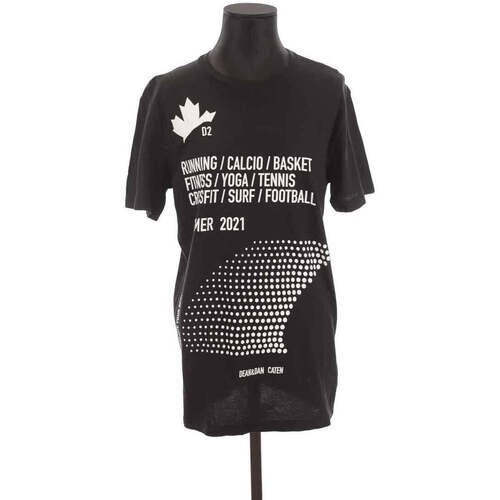 Vêtements Femme Yves Saint Laure Dsquared T-shirt en coton Noir