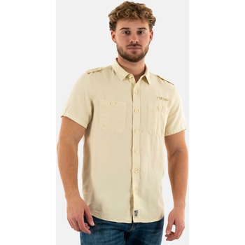 Vêtements Homme Chemises manches courtes Freeman T.Porter 23128491 Beige