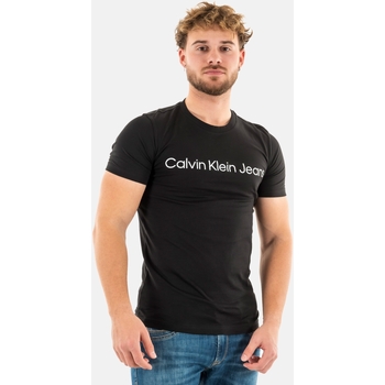Vêtements Homme T-shirts manches courtes Calvin Klein Jeans j30j322552 Noir