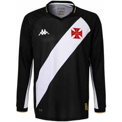 Vêtements Homme T-shirts manches longues Kappa Maillot Kombat Pro Home ML Vasco De Gama 23/24 Noir